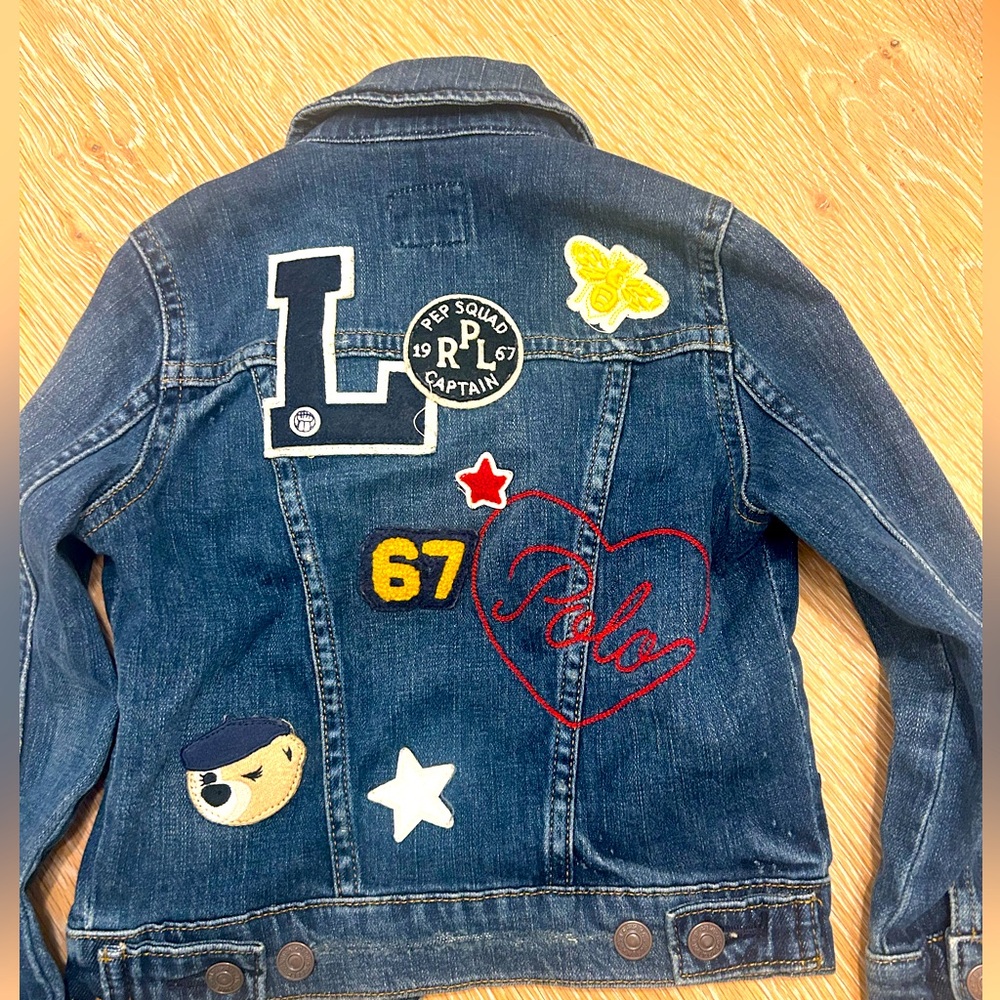 Polo jacket used like new , as is